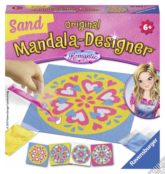 Ravensburger 29994 - Mandala Designer - Sand - Mini - Romantic gioco di Ravensburger
