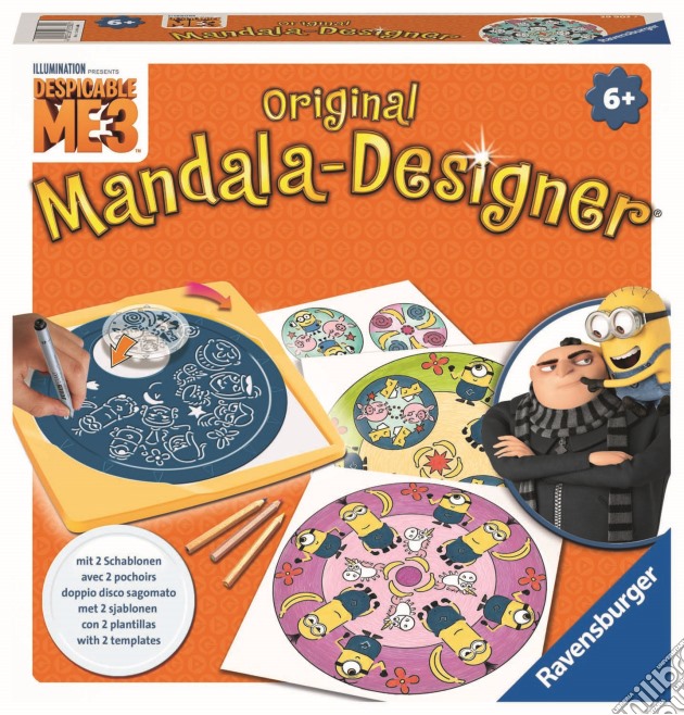 Ravensburger 29996 - Mandala Designer - Cattivissimo Me 3 gioco di Ravensburger