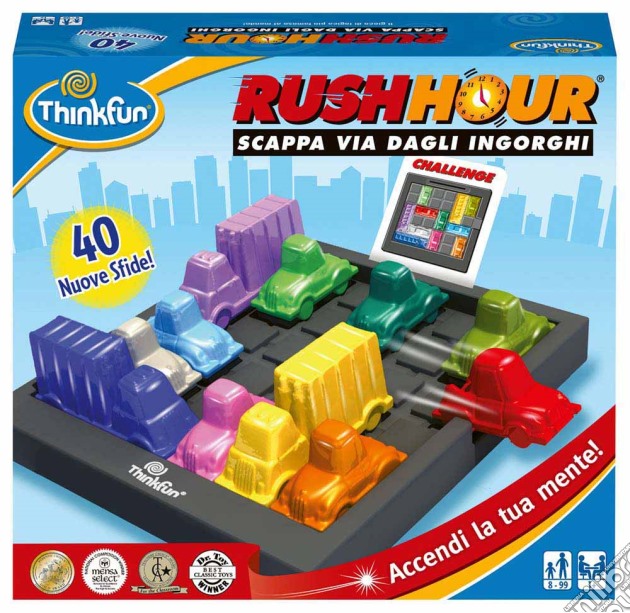 Ravensburger 76300 - Rush Hour gioco di Thinkfun
