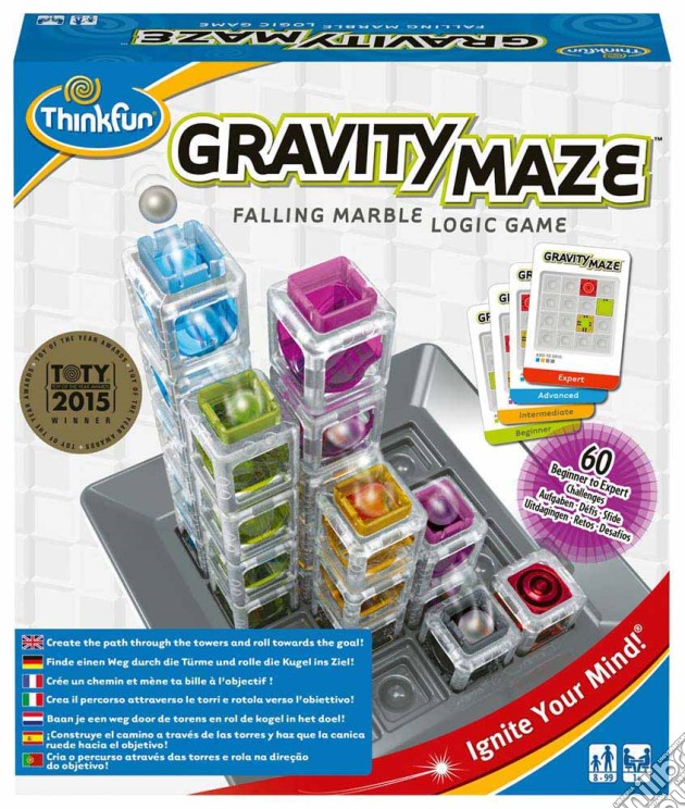 Ravensburger 76339 - Gravity Maze gioco di Thinkfun