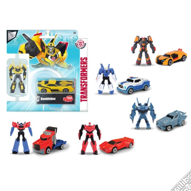 Transformers: Jada Toys - Veicolo Die-Cast Con Personaggio (Assortimento) gioco di Dickie Toys