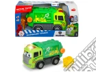 Dickie Toys - Happy Trucks Cm. 25, Con Luci E Suoni -3 Asst. (Camion Ecologia, Camion Lavori E Camion Pompieri) gioco di Dickie Toys