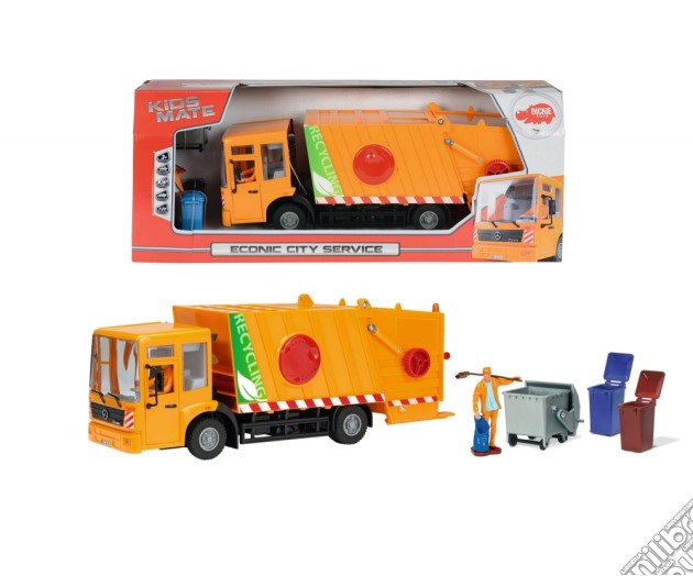 Dickie Toys - Kids Mate - Camion Ecologia 38 Cm gioco di Dickie Toys