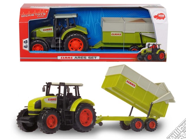 Dickie Toys: Dickie Trattore Claas Ares Set Cm.57 gioco