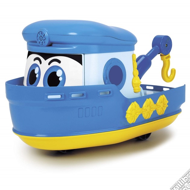 Happy Boat Cm 25 Con Accessori Spruzzaacqua, Per Giocare In Piscina O Nella Vasca Da Bagno gioco di Simba Toys