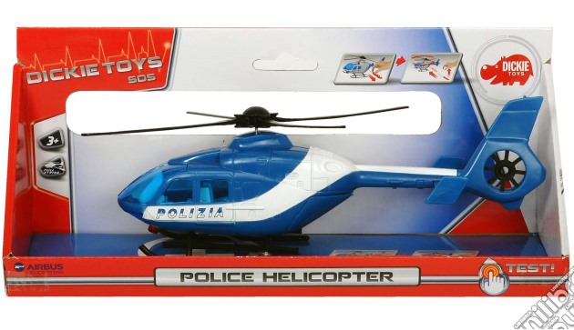 Dickie Toys - Elicottero Polizia 24 Cm Con Eliche Rotanti gioco di Dickie Toys
