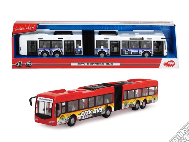 Dickie Toys - City - City Express Bus 40 Cm (un articolo senza possibilità di scelta) gioco