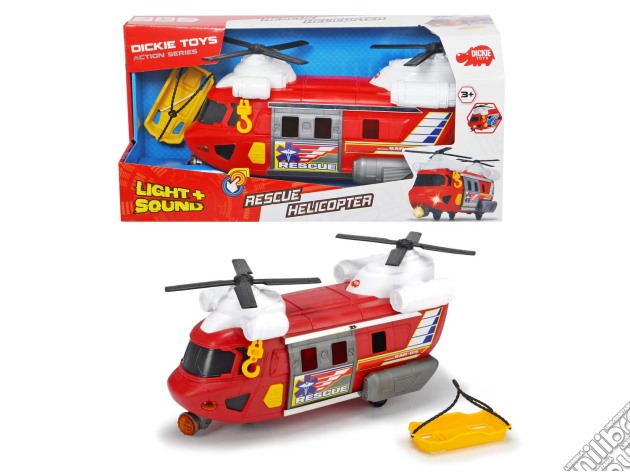Dickie Toys - Action Series - Elicottero Cm.30 Luci E Suoni gioco di Dickie Toys
