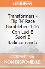 Transformers - Flip 'N' Race Bumblebee 1:16 Con Luci E Suoni E Radiocomando gioco