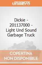 Dickie - 201137000 - Light Und Sound Garbage Truck gioco