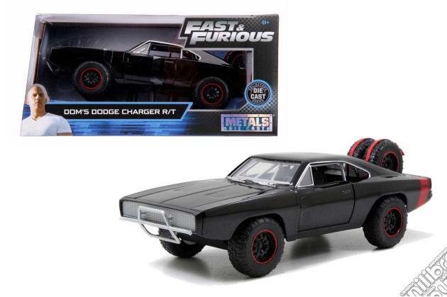 Fast&Furious Dodge Charger Offroad Del 1970 In Scala 1:24 Die-Cast, Funzionamento A Ruota Libera, Parti Apribili gioco