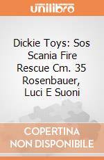 Dickie Toys: Sos Scania Fire Rescue Cm. 35 Rosenbauer, Luci E Suoni gioco