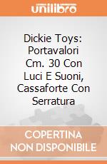 Dickie Toys: Portavalori Cm. 30 Con Luci E Suoni, Cassaforte Con Serratura gioco