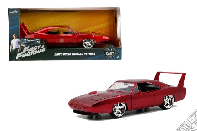 Fast & Furious 1969 Dodge Charger Daytona In Scala 1:24 Die-Cast gioco