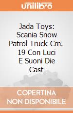 Jada Toys: Scania Snow Patrol Truck Cm. 19 Con Luci E Suoni Die Cast giochi