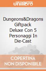Dungeons&Dragons Giftpack Deluxe Con 5 Personaggi In Die-Cast giochi