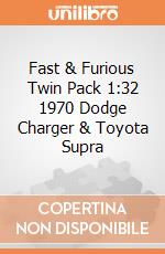 Fast & Furious Twin Pack 1:32 1970 Dodge Charger & Toyota Supra giochi