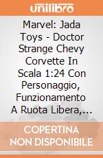 Marvel: Jada Toys - Doctor Strange Chevy Corvette In Scala 1:24 Con Personaggio, Funzionamento A Ruota Libera, Parti Apribili gioco