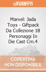 Marvel: Jada Toys - Giftpack Da Collezione 18 Personaggi In Die Cast Cm.4 gioco