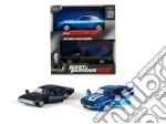 Fast & Furious: Jada Toys - 1969 Chevrolet Camaro & 1968 Dodge Charger Wide Body (Set 2 Modellini Scala 1:32) giochi