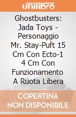 Ghostbusters: Jada Toys - Personaggio Mr. Stay-Puft 15 Cm Con Ecto-1 4 Cm Con Funzionamento A Ruota Libera giochi