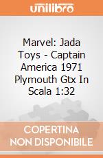 Marvel: Jada Toys - Captain America 1971 Plymouth Gtx In Scala 1:32 gioco