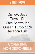 Disney: Jada Toys - Rc Cars Saetta Mc Queen Turbo 1:24 Ricarica Usb giochi