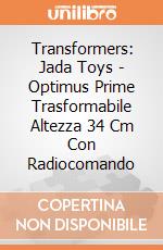 Transformers: Jada Toys - Optimus Prime Trasformabile Altezza 34 Cm Con Radiocomando giochi