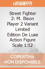 Street Fighter 2: M. Bison Player 2 Variant Limited Edition De Luxe Action Figure Scale 1:12 giochi