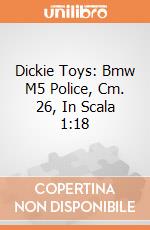 Dickie Toys: Bmw M5 Police, Cm. 26, In Scala 1:18 giochi