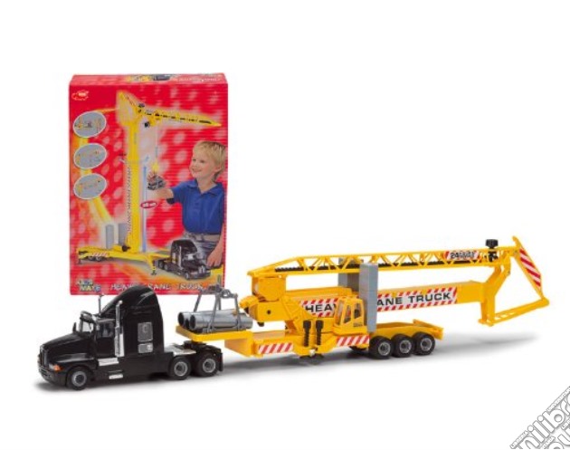 Dickie Toys - Kids Mate - Camion Frizione Con Gru Altezza 80 Cm gioco di Dickie Toys
