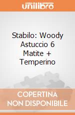 Stabilo: Woody Astuccio 6 Matite + Temperino gioco di Stabilo