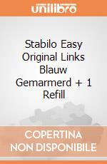 Stabilo Easy Original Links Blauw Gemarmerd + 1 Refill gioco di Stabilo