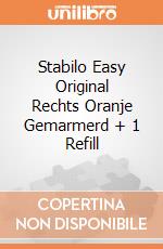 Stabilo Easy Original Rechts Oranje Gemarmerd + 1 Refill gioco di Stabilo