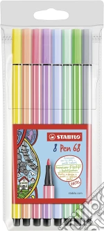 Stabilo: Pen 68 Astuccio Pastel 8 Pennarelli giochi
