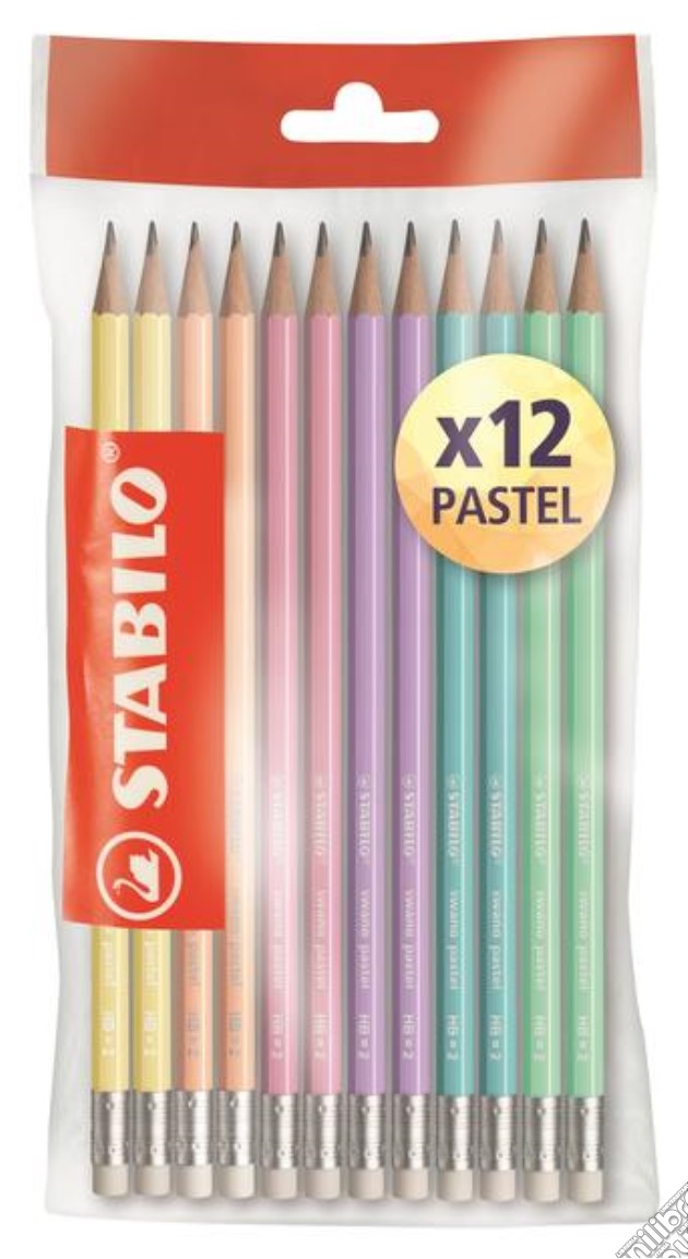 Stabilo: Swano Pastel Hb Ecopack Da 12 Pz gioco