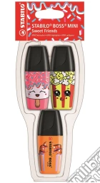 Stabilo Boss Mini Sweet Friends Astuccio 3 Pz (Rosa, Giallo, Arancio) giochi