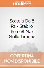 Scatola Da 5 Pz - Stabilo Pen 68 Max Giallo Limone gioco