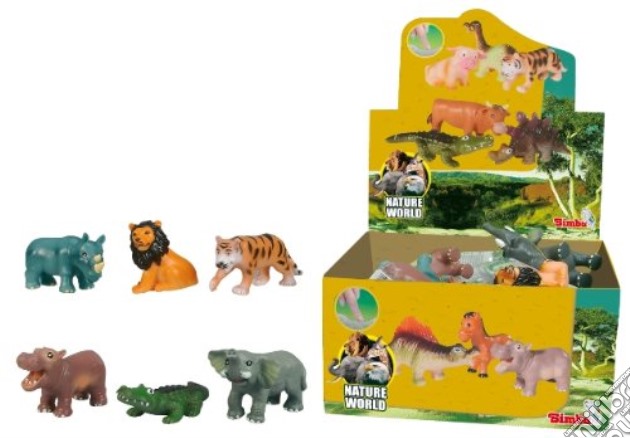Nature World - Animale Della Savana 10 Cm (un articolo senza possibilità di scelta) gioco di Simba Toys