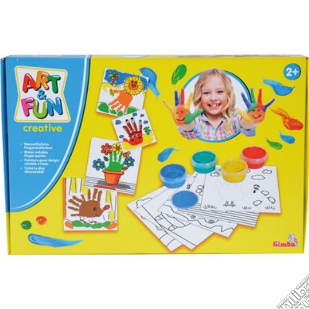 Art & Fun - Set Colori A Dita gioco di Simba Toys