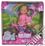 Evi Love - Holiday Bambola Snodata In Bici Con Cagnolino giochi