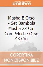 Masha E Orso - Set Bambola Masha 23 Cm Con Peluche Orso 43 Cm giochi
