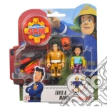 Set Due Personaggi Articolati Cm.7,5 Con Accessori - 4 Asst giochi