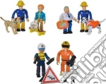 Sam Il Pompiere: Simba Toys - Set Due Personaggi Articolati Cm.7,5 Con Accessori E Cucciolo (Assortimento) giochi