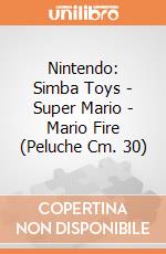 Nintendo: Simba Toys - Super Mario - Mario Fire (Peluche Cm. 30) giochi