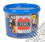 Blox: Simba Toys - Mattoncini Piccoli 4x2 - Barattolo 40 Pz - Colore Blu