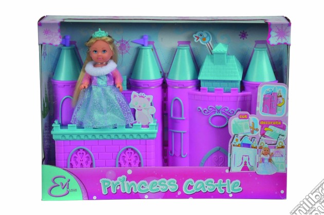 Evi Love - Principessa Con Castello Richiudibile gioco di Simba Toys