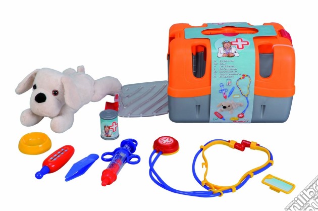 Valigetta Dottore 7 Pz Con Cucciolo gioco di Simba Toys