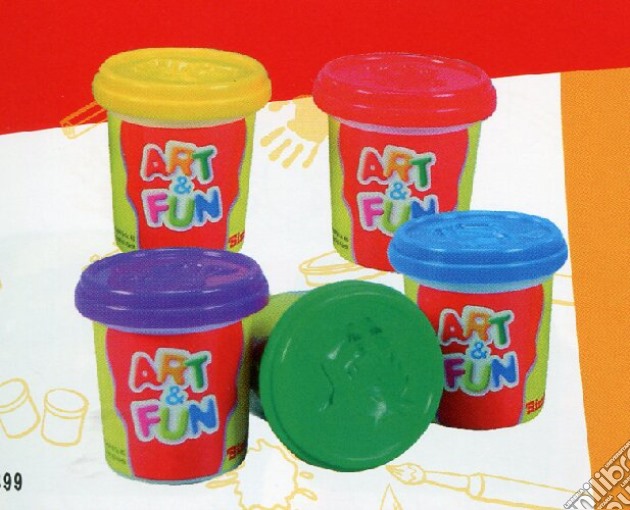 Art & Fun - Pasta Da Modellare - 5 Vasetti gioco di Simba Toys