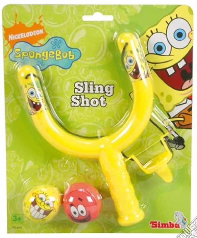 Spongebob - Fionda Con Mini Gavettoni gioco di Simba Toys